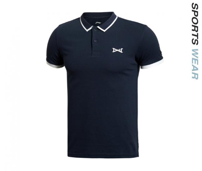 Li-Ning Men's Sportswear Polo Tee - Blue -APLJ289-1