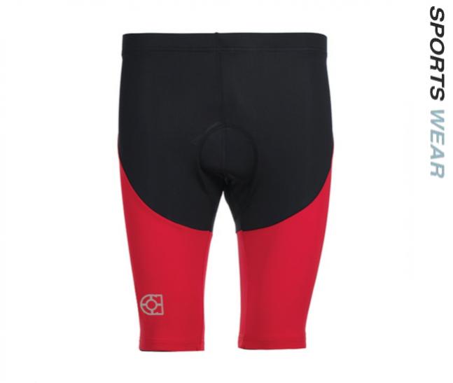 Arora Sports Cycling Shorts 1/2 -Black Red 