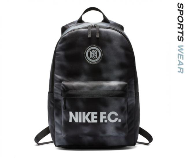 Nike F.C. Soccer Backpack - Black/White 