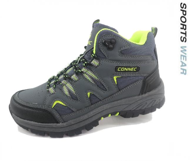 Connec Men's Hiking Shoes - Grey/Green 