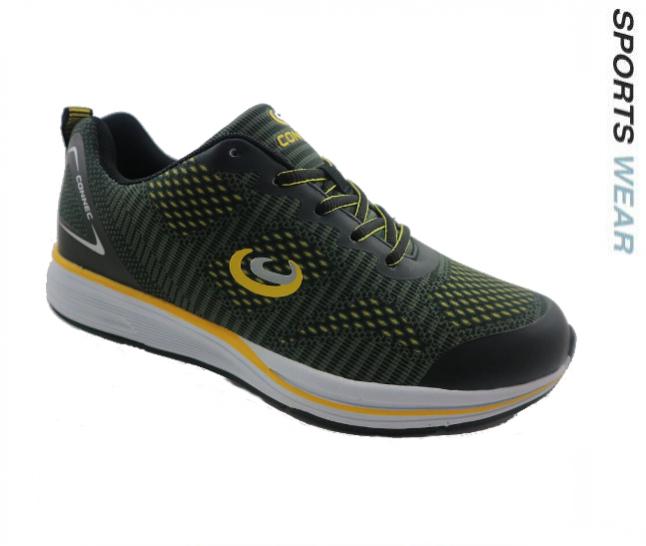 Connec Mens Sport Shoes - Black/Yellow 