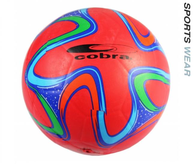 Cobra Rubber Football-Red 