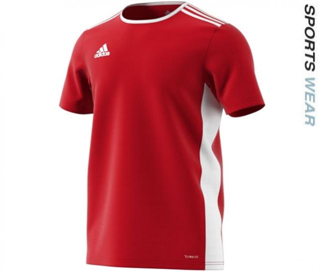 Adidas Mens Entrada 18 Jersey -  Red CF1038 