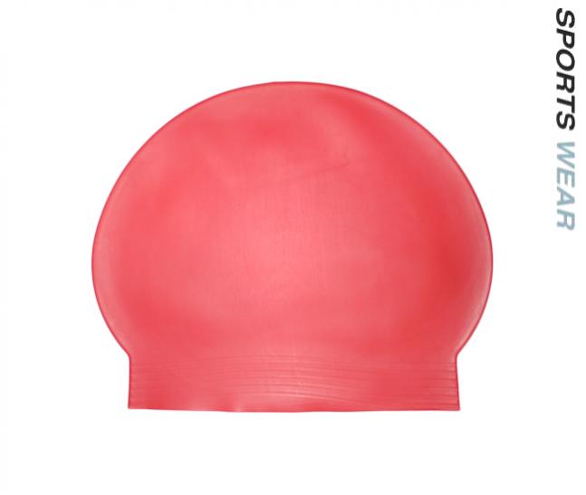 Latex Swim Cap - Red 