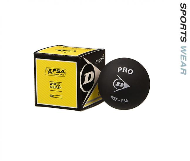 Dunlop PRO Squash Ball (Double Yellow Dots) 