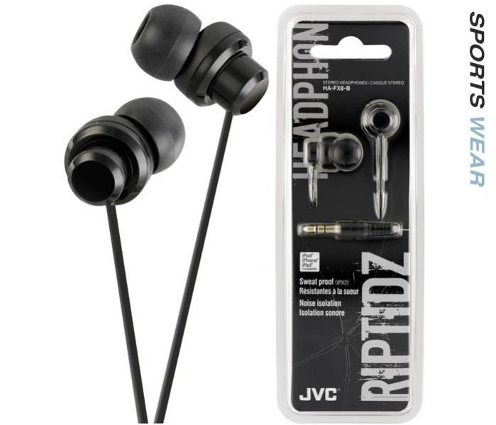 JVC Riptidz In-Ear Headphone - Black
