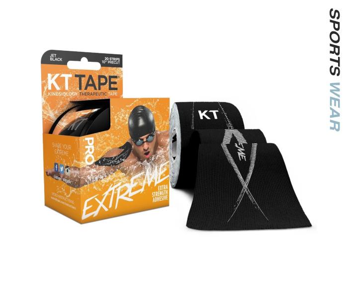 KT Tape Pro Extreme 20 Precut- Black 