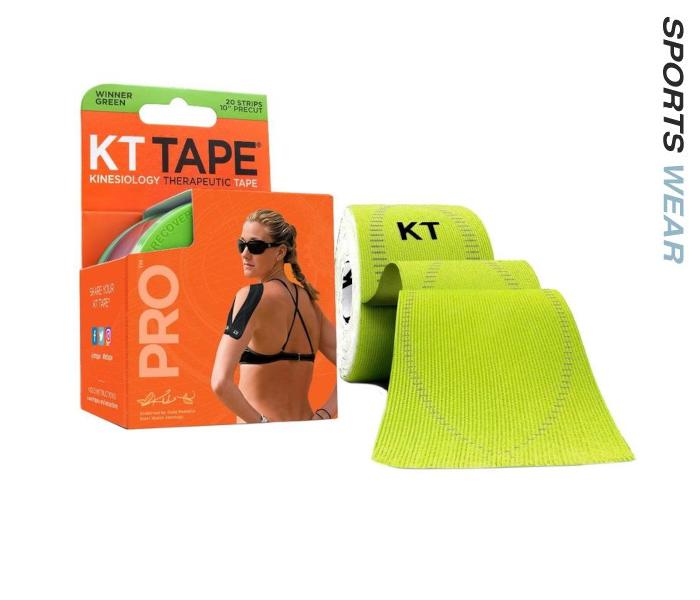 KT Tape Pro 20 Precut - Winner Green 