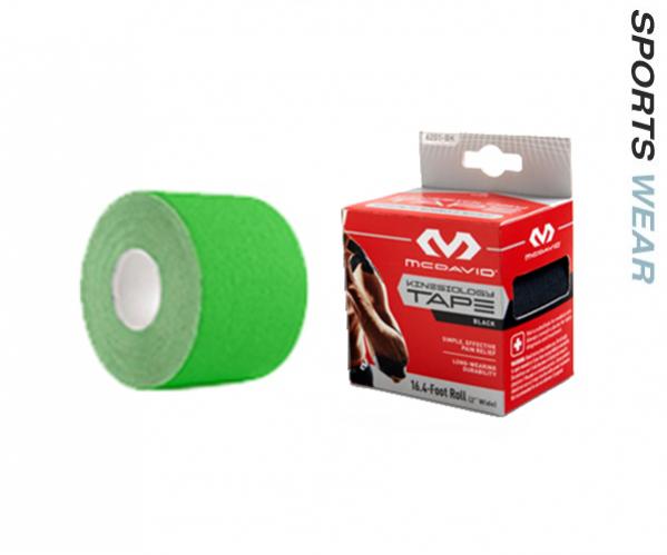 McDavid Kinesiology Tape 16.4' Roll Lime Green 