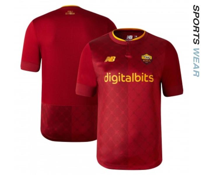 New Balance AS Roma 2022/23 Home Shirt 