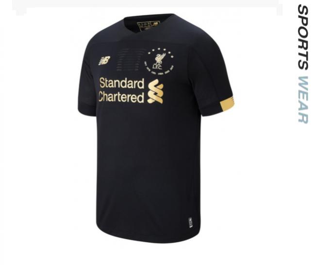 New Balance Liverpool 6 Times Signature Limited Edition Goalkeeper Shirt-Black 