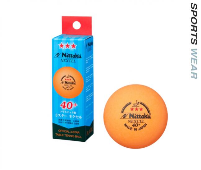 Nittaku 3-Star 40+ Nexcel Table Tennis Balls (NB1150) 