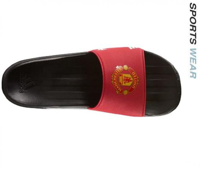 Adidas Carozoon Slides Manchester United Sandals  - Black Red S42066 