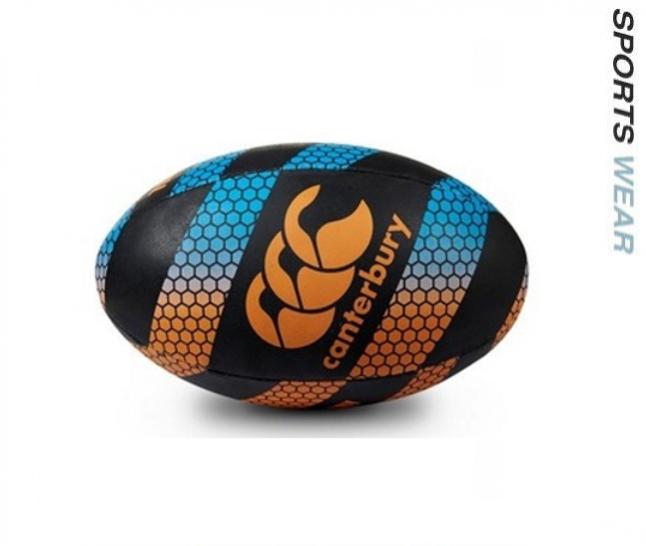 Canterbury Rugby Ball Thrillseeker Mesh - Orange/Sky Blue 