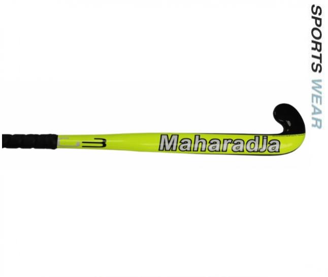 Maharadja Wooden Hockey Stick G3 - Neon 