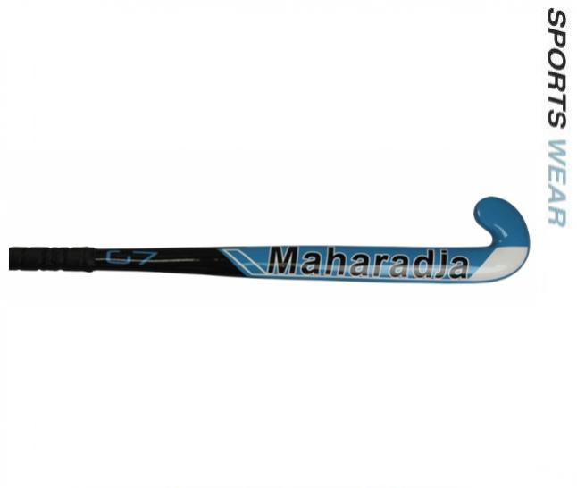 Maharadja Wooden Hockey Stick G7 - Blue 